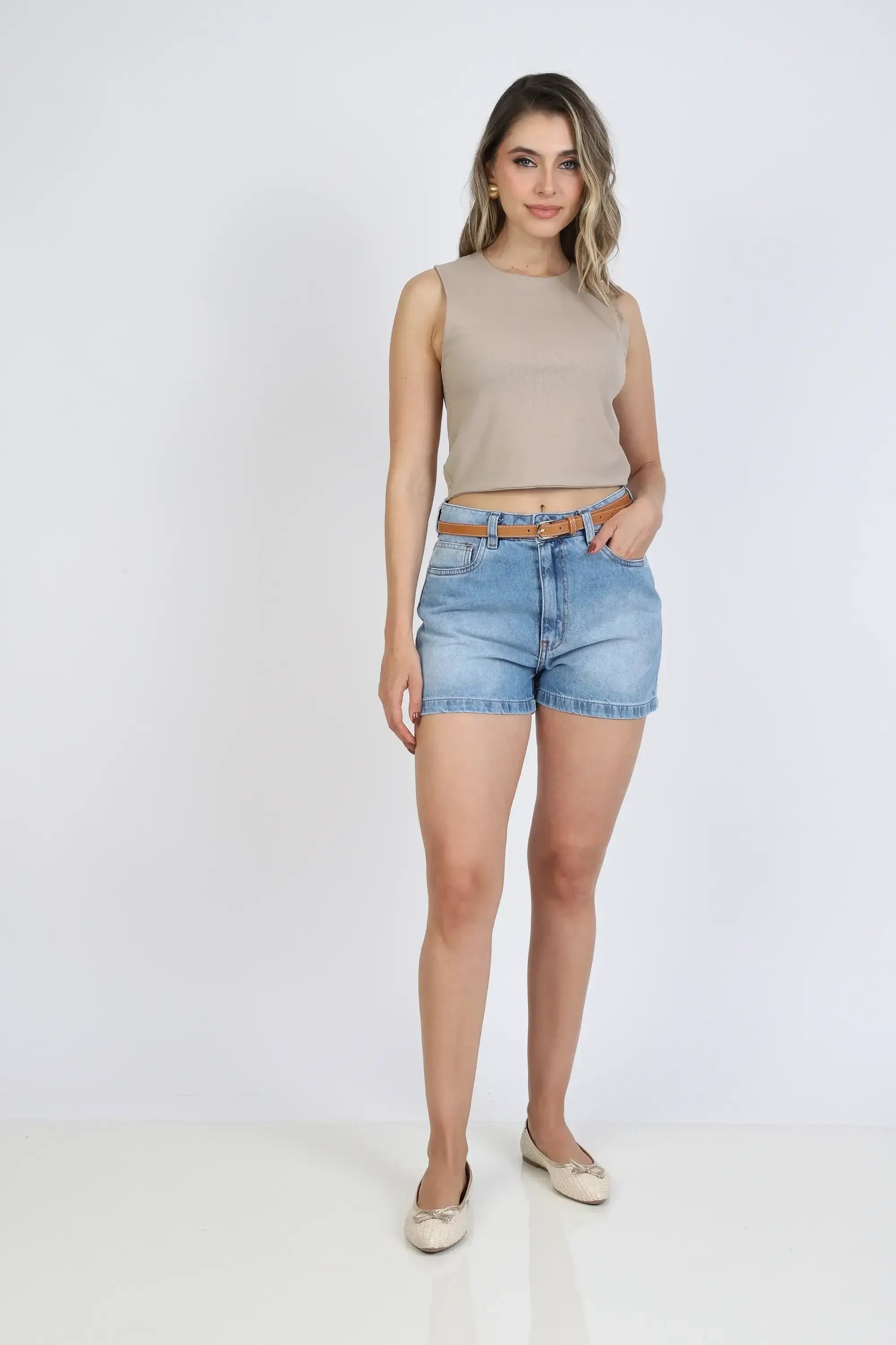 Shorts Jeans Básico