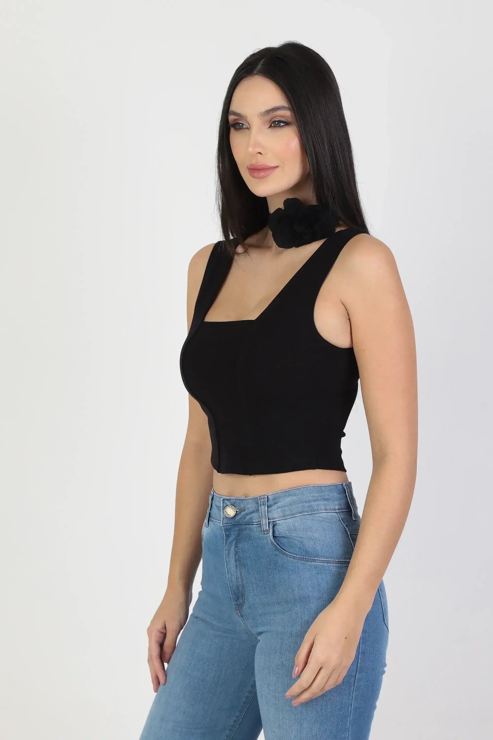 Calça Jeans Wide Leg
