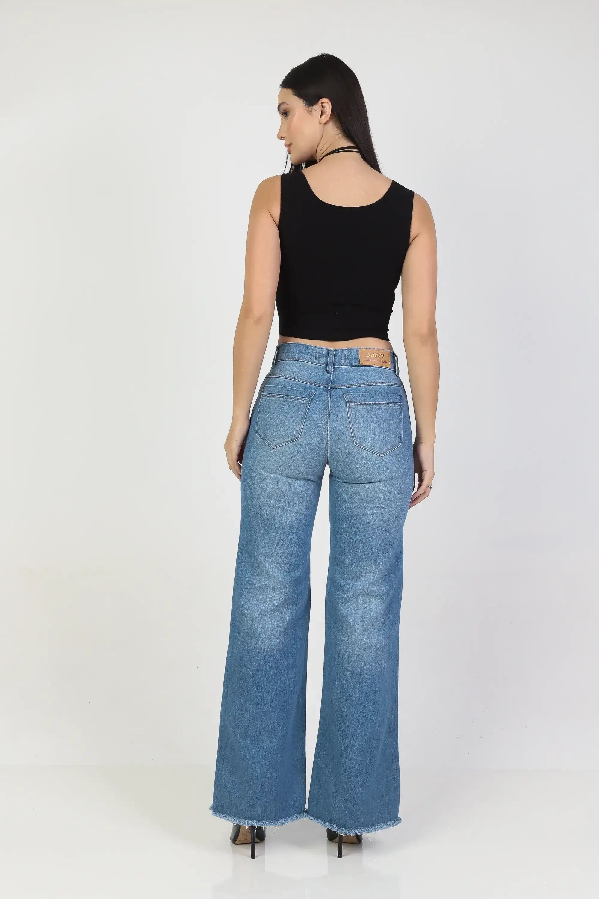 Calça Jeans Wide Leg
