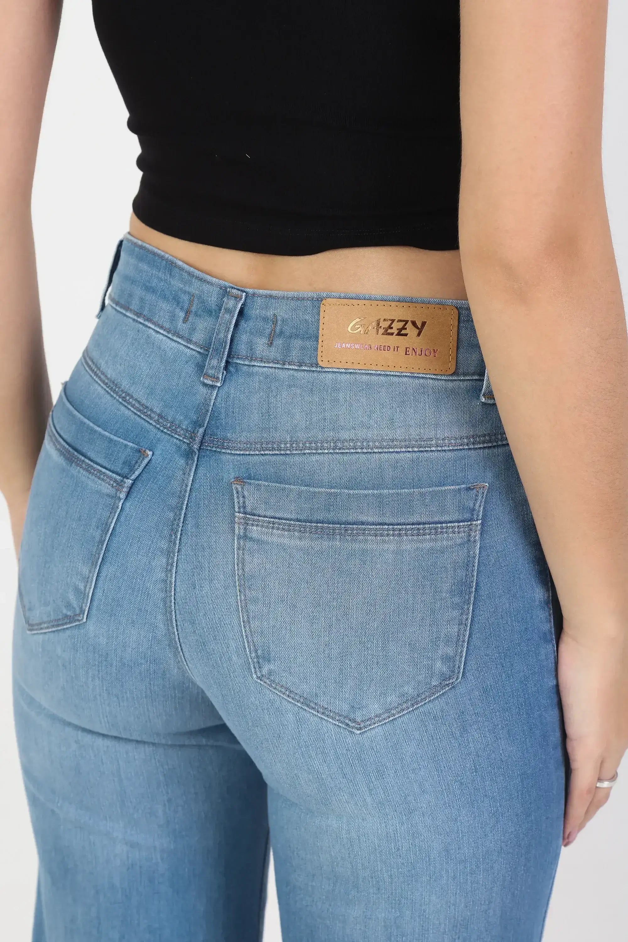Calça Jeans Wide Leg