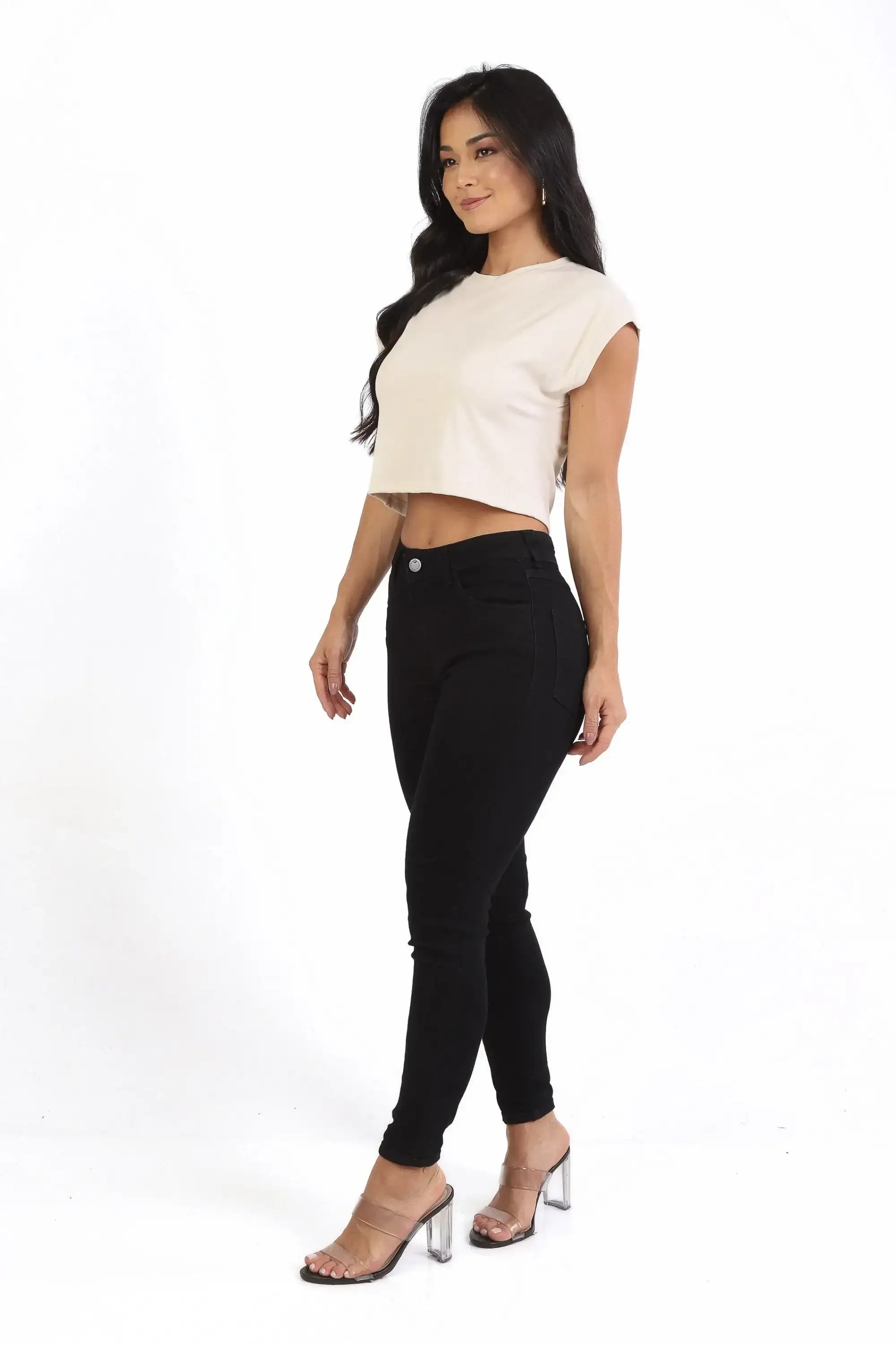 Calça Jeans Black Skinny Preto