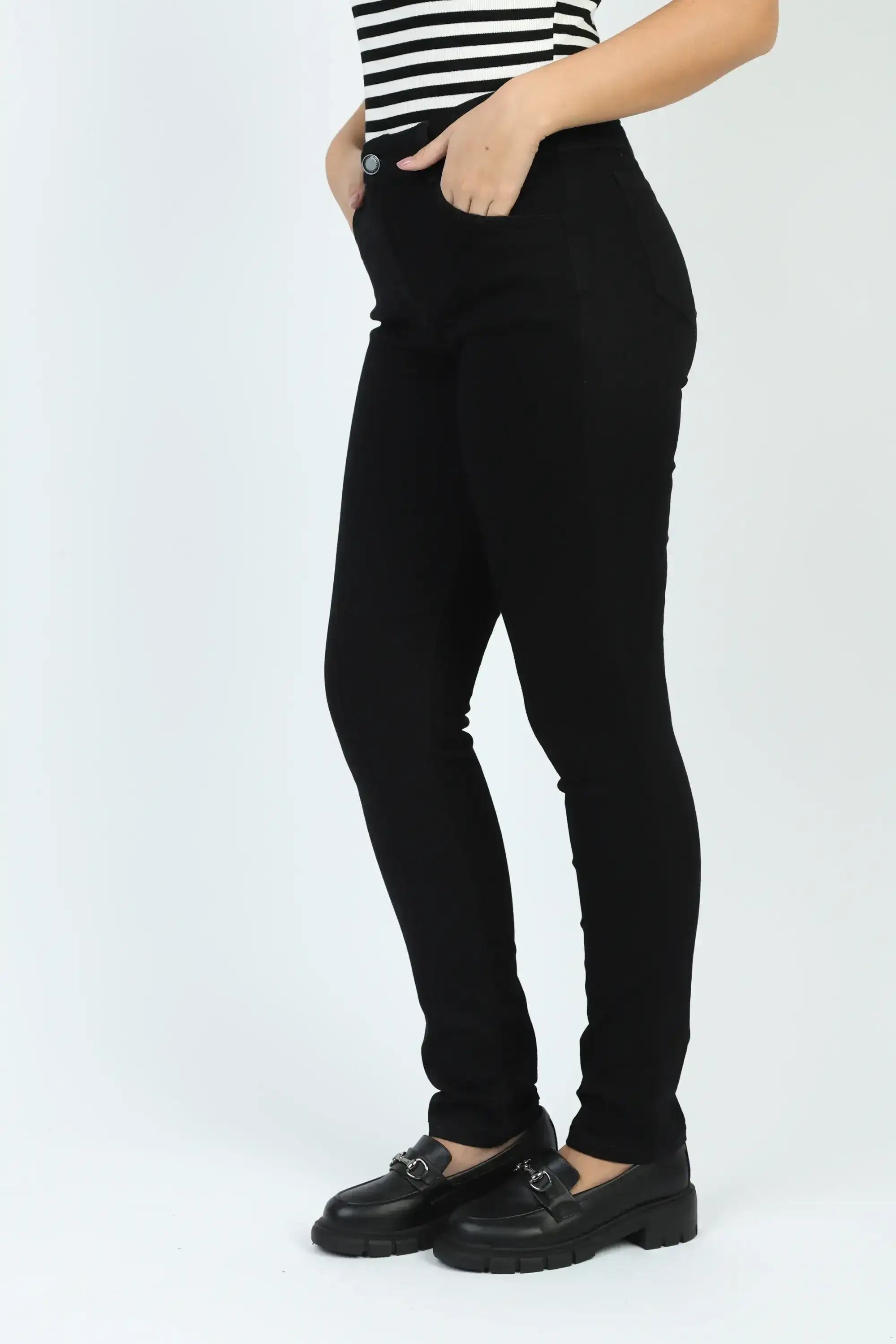 Calça Jeans Skinny Black