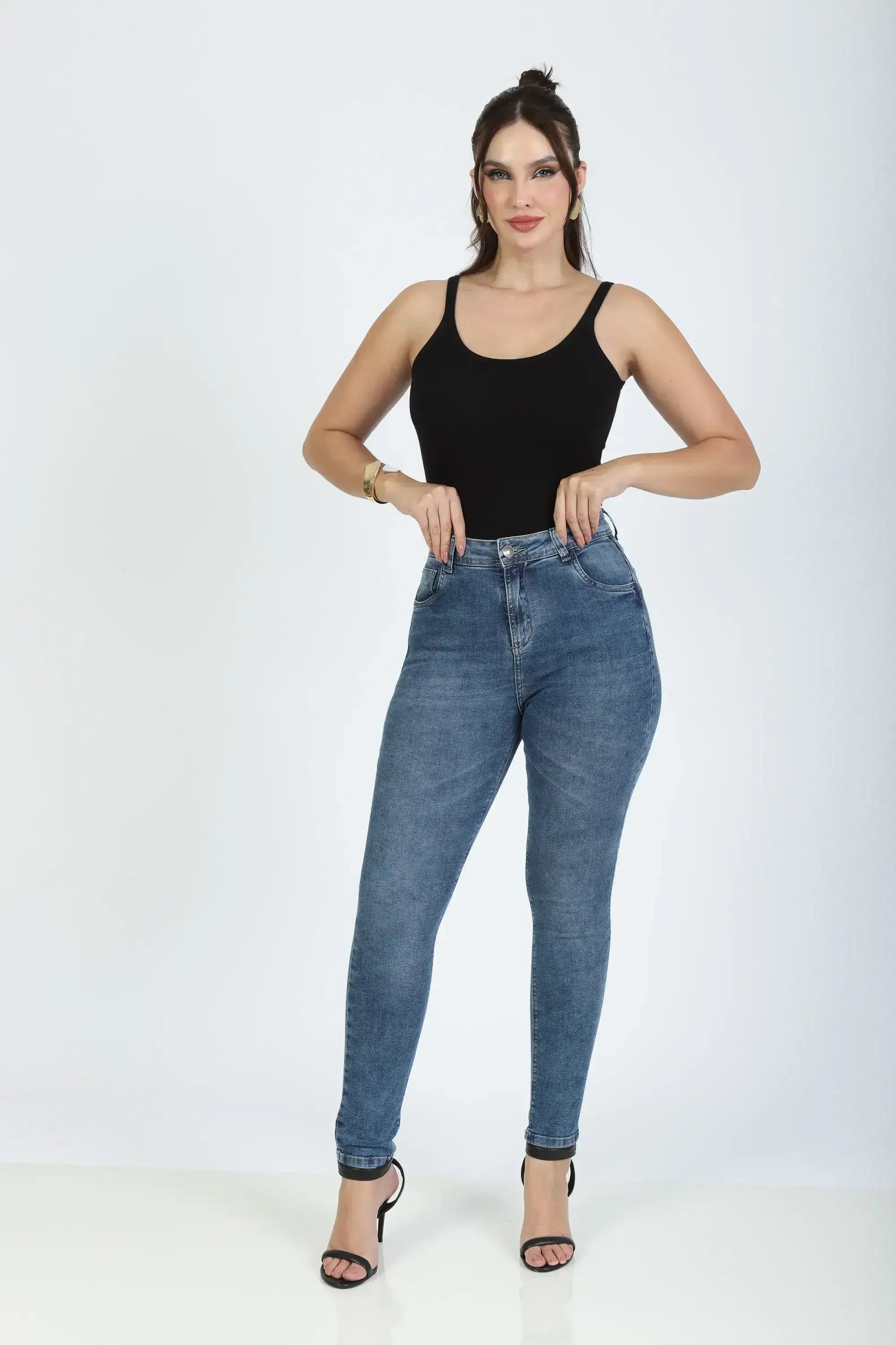 Calça Jeans Skinny