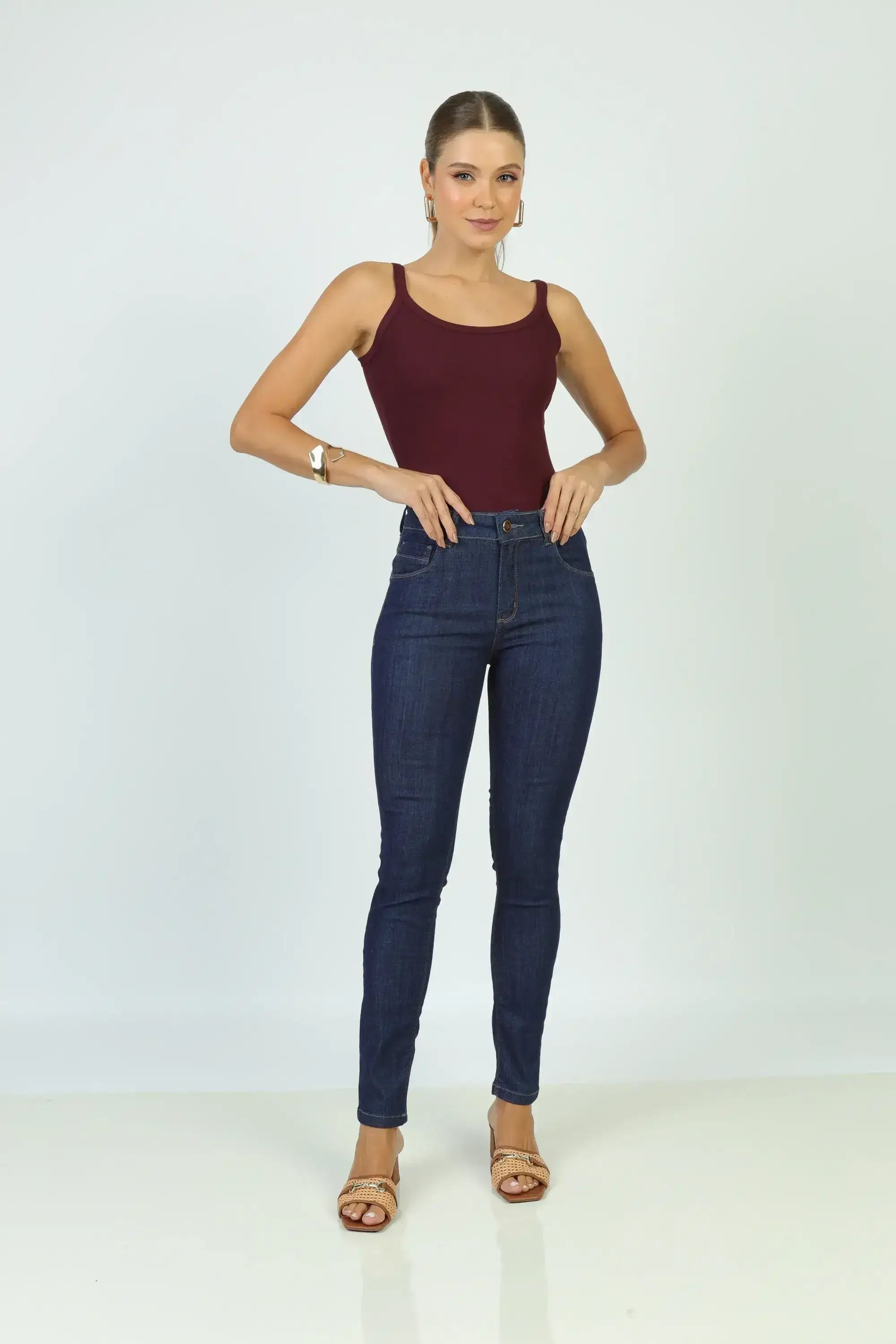 Calça Jeans Skinny Extreme Stretch