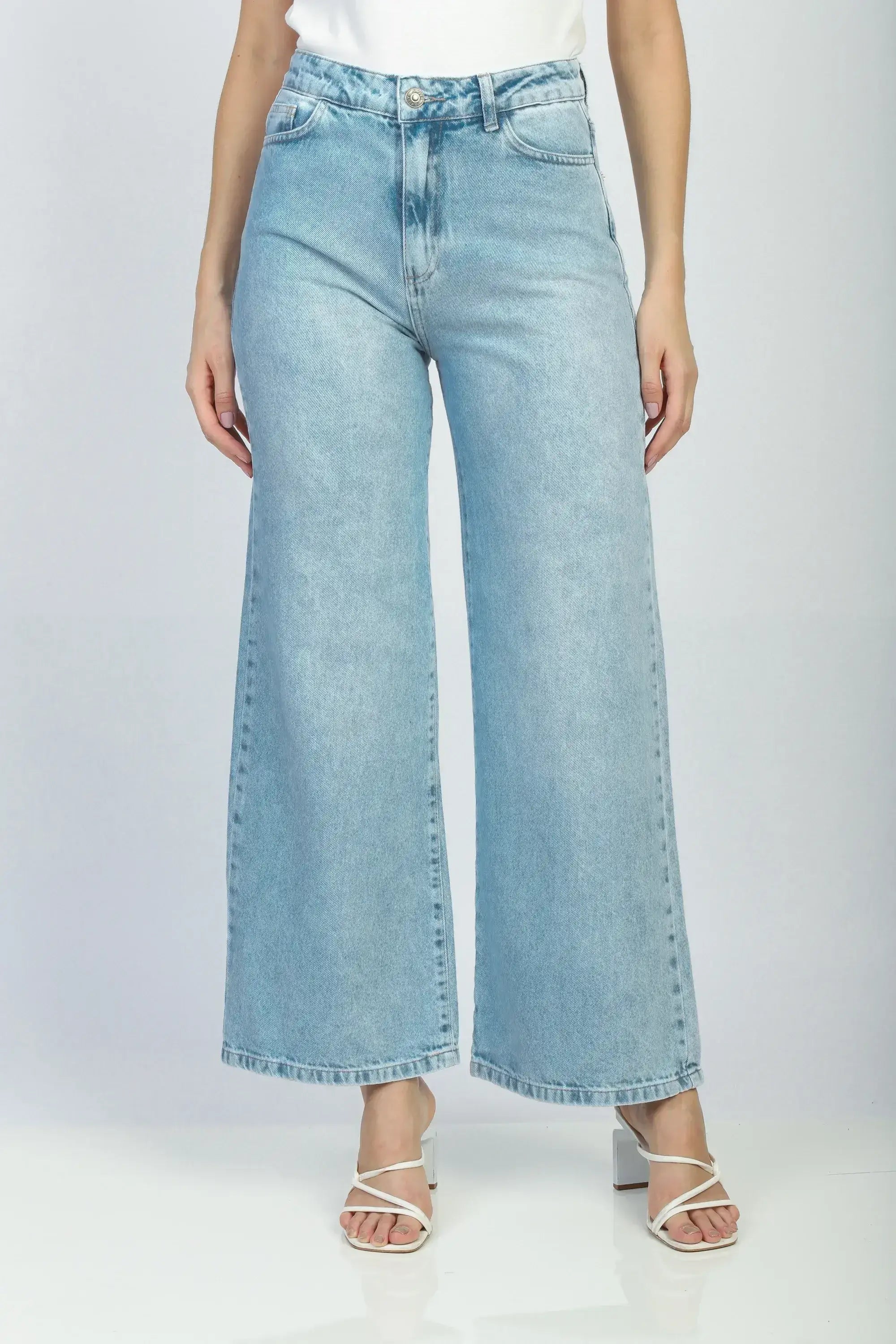 Calça Jeans Wide Fit