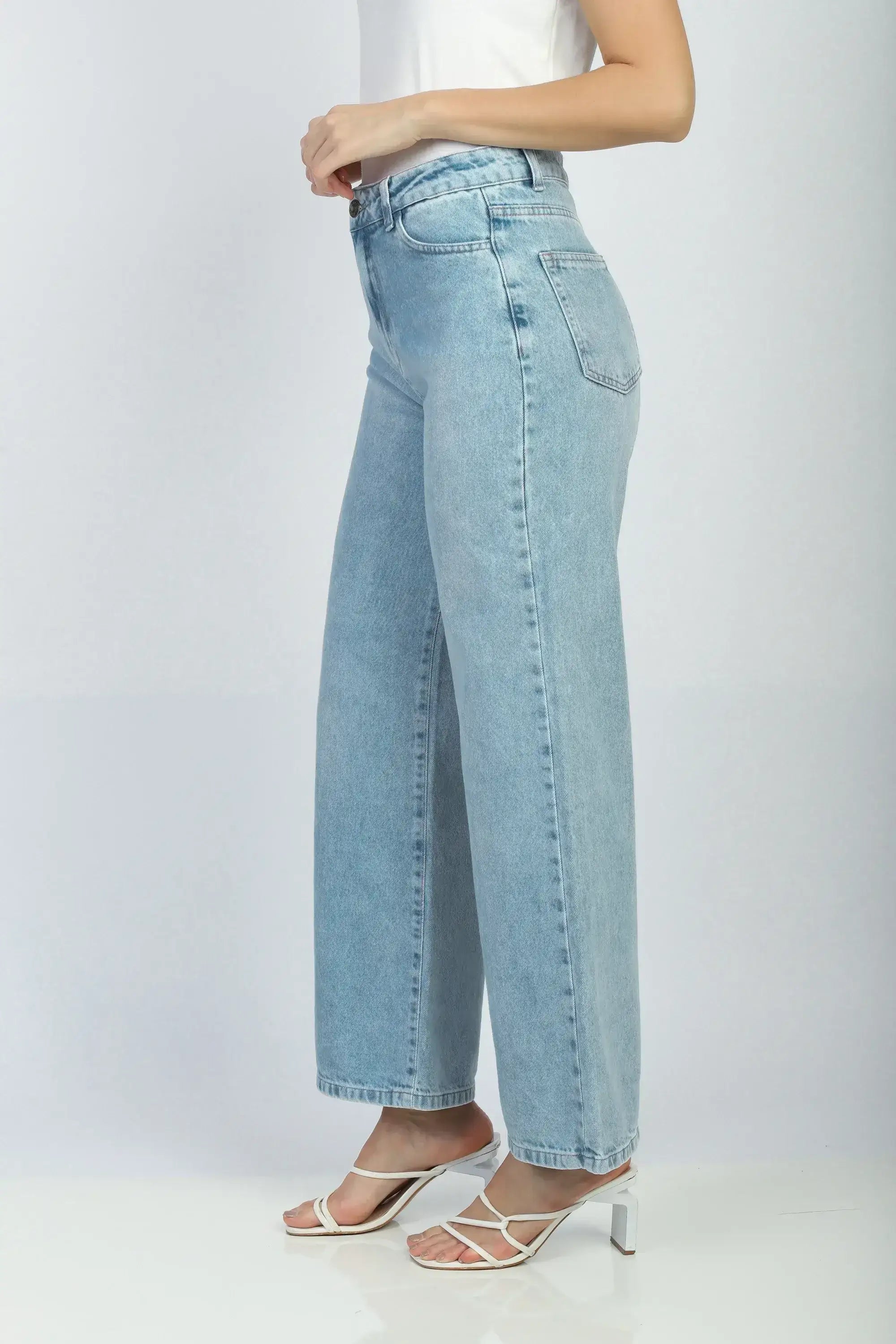 Calça Jeans Wide Fit