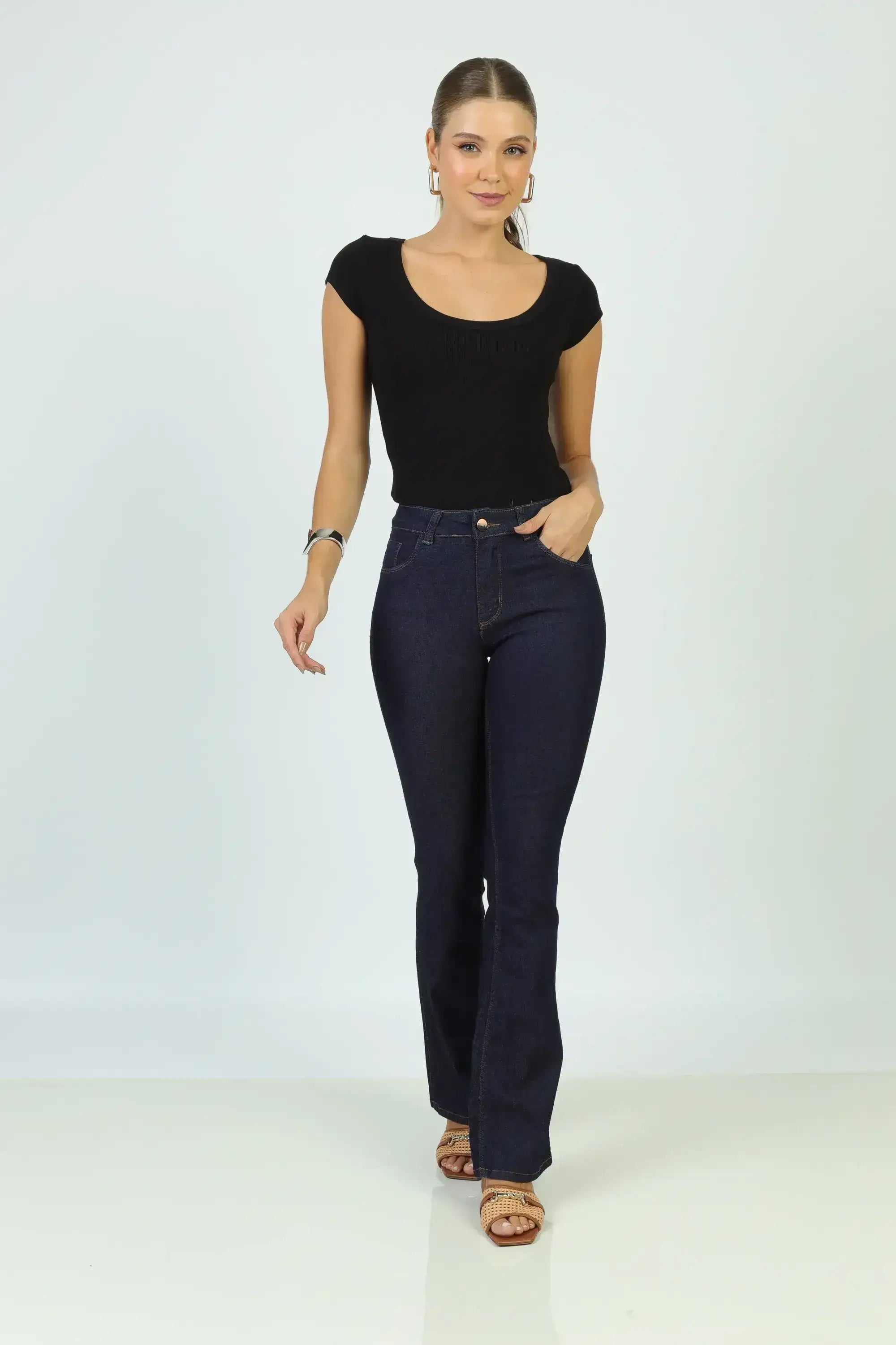 Calça Jeans Boot Cut