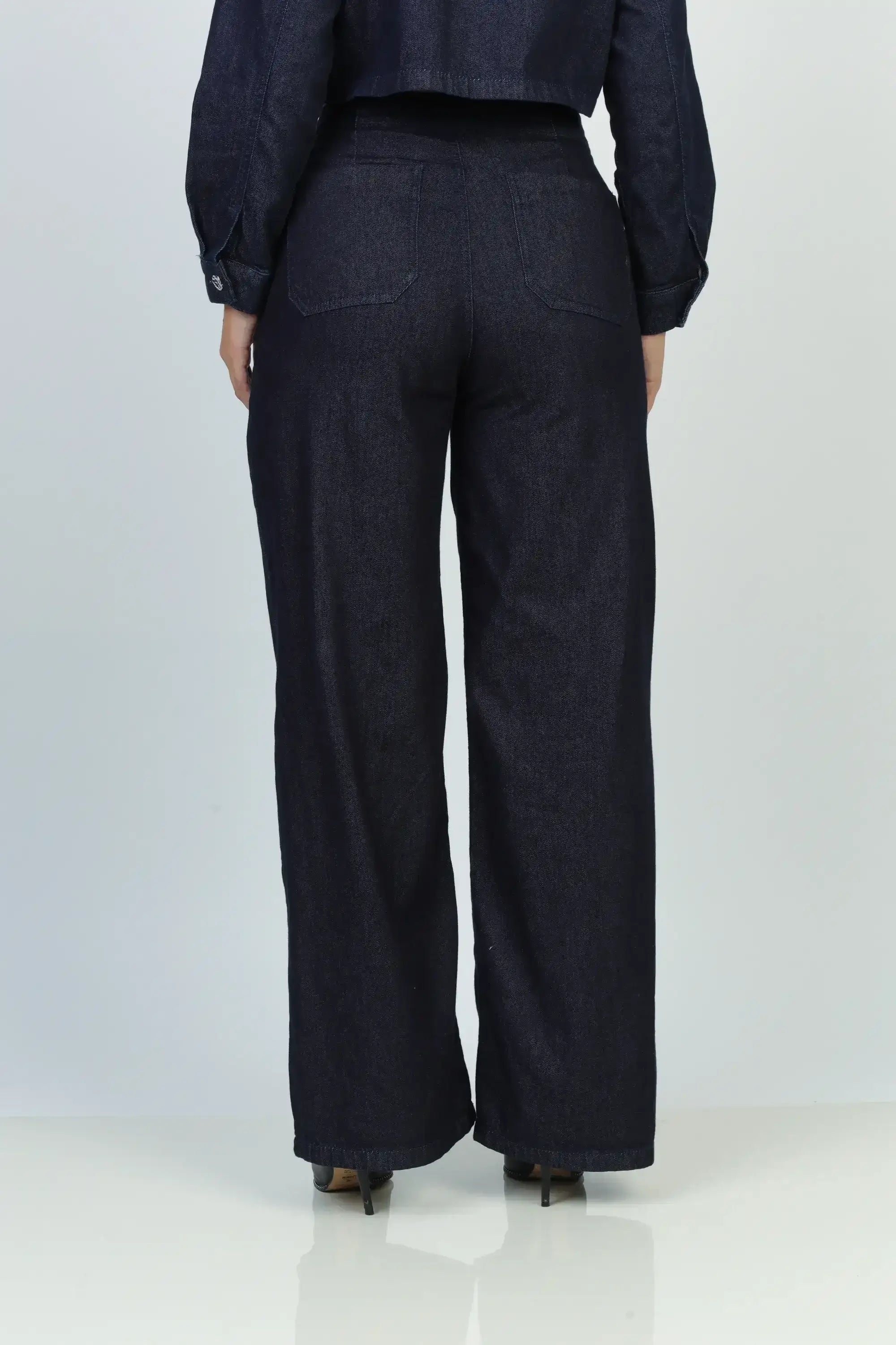 Calça Jeans Reta Alfaiataria