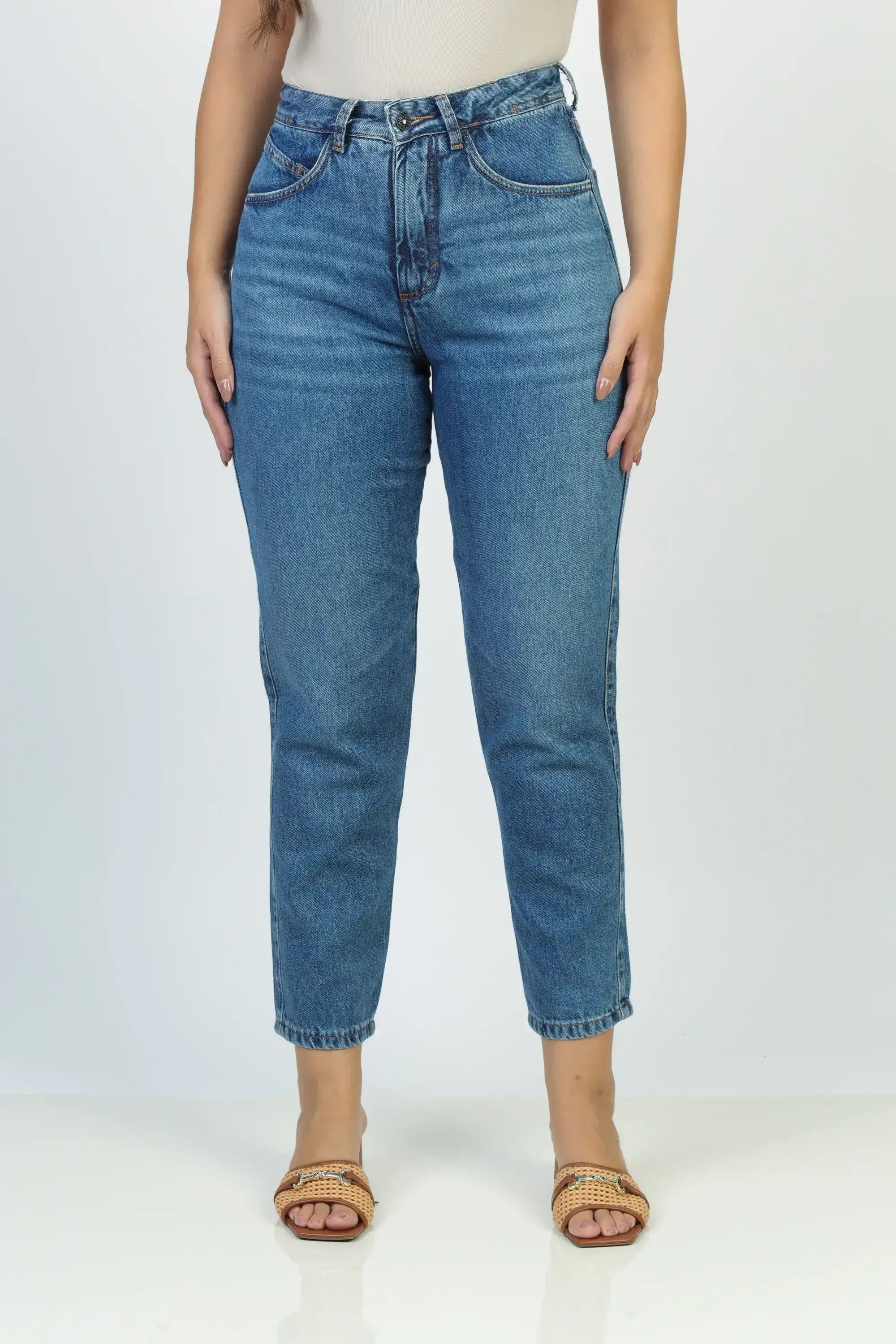 Calça Jeans Mom