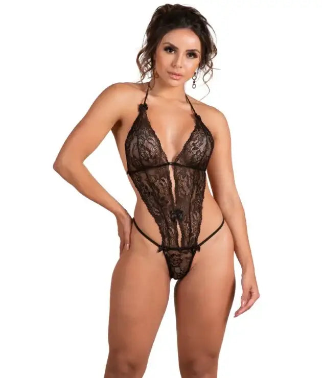 Body sensual em renda vazada – Monara