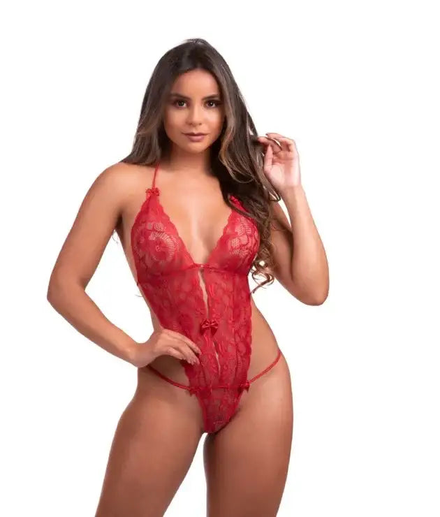 Body sensual em renda vazada – Monara