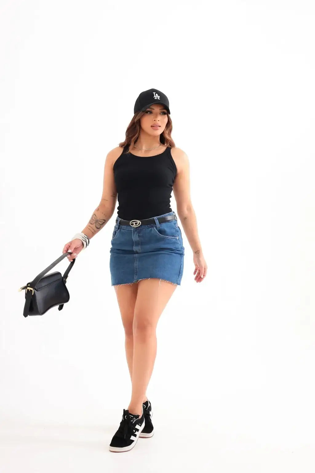 Mini Saia Jeans