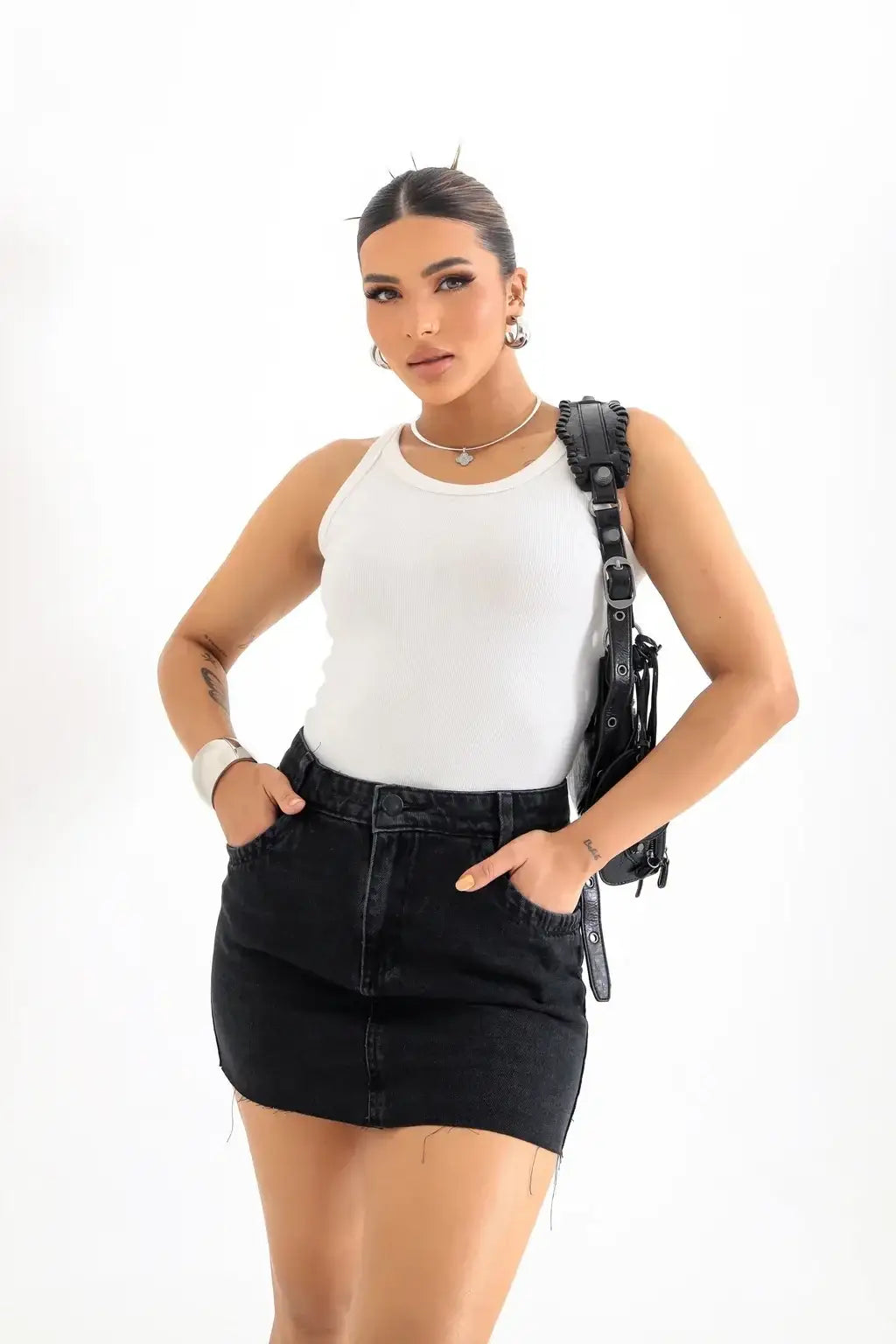 Mini Saia Jeans