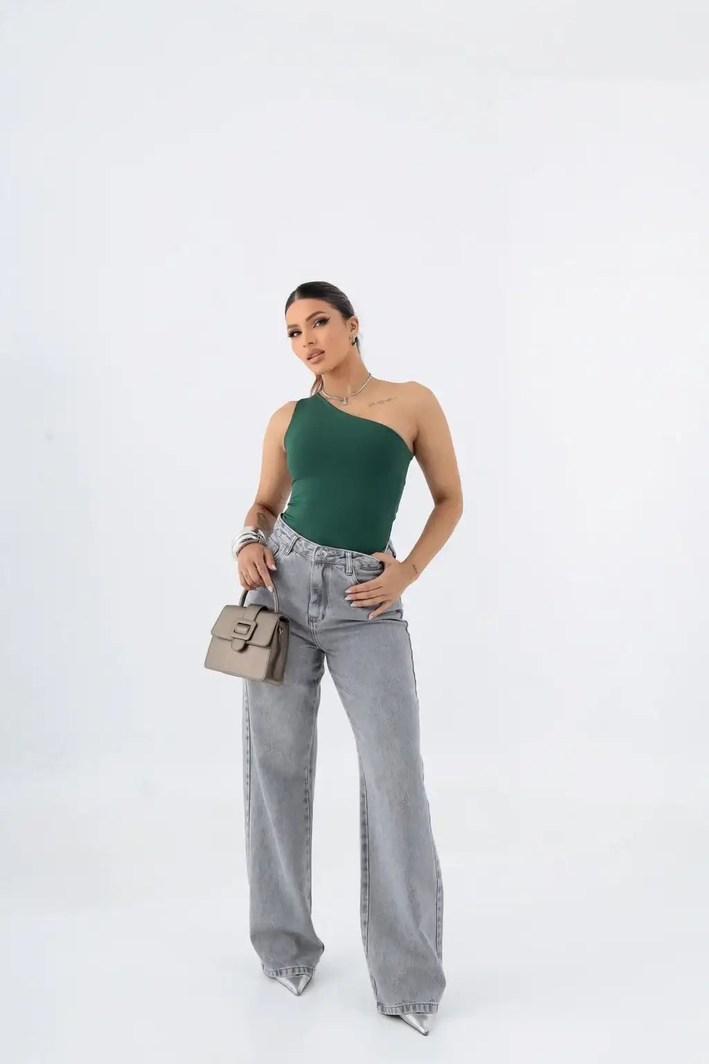 Blusa Ombro Único
