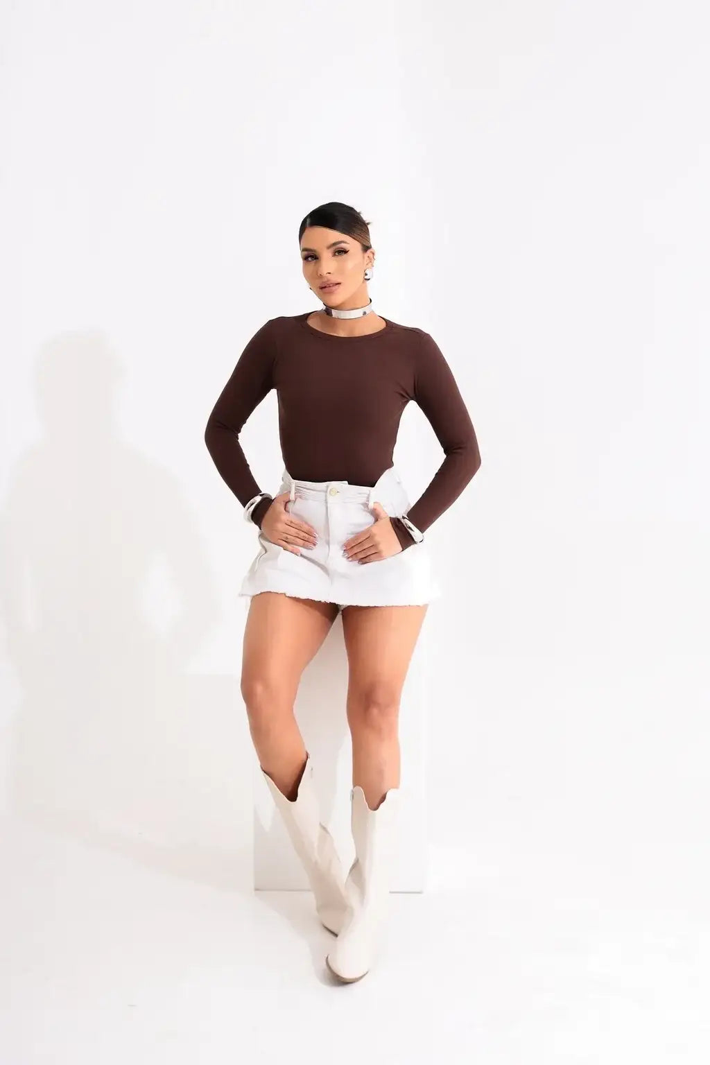 Blusa Manga Longa Básica