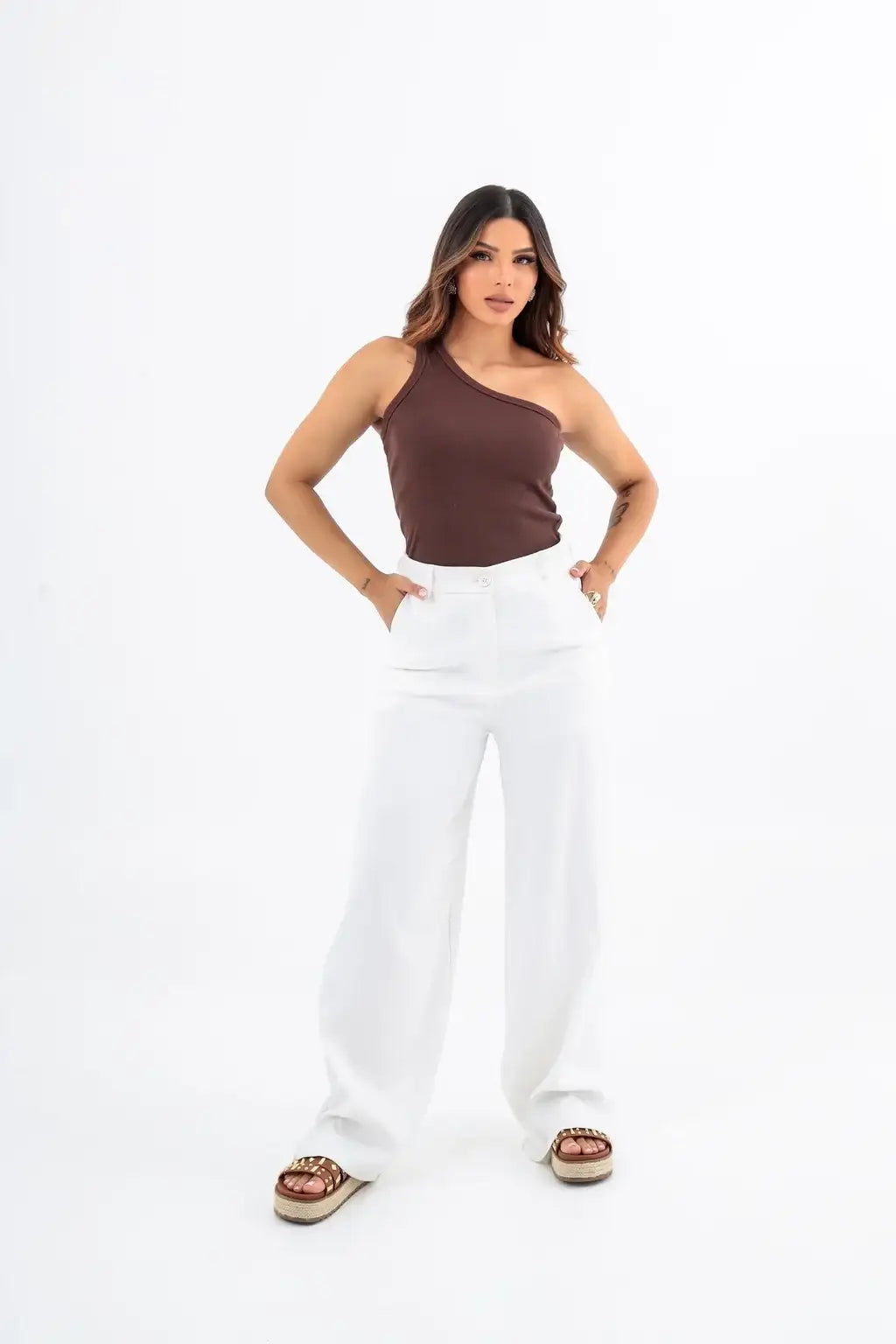 Blusa Decote Ombro Só