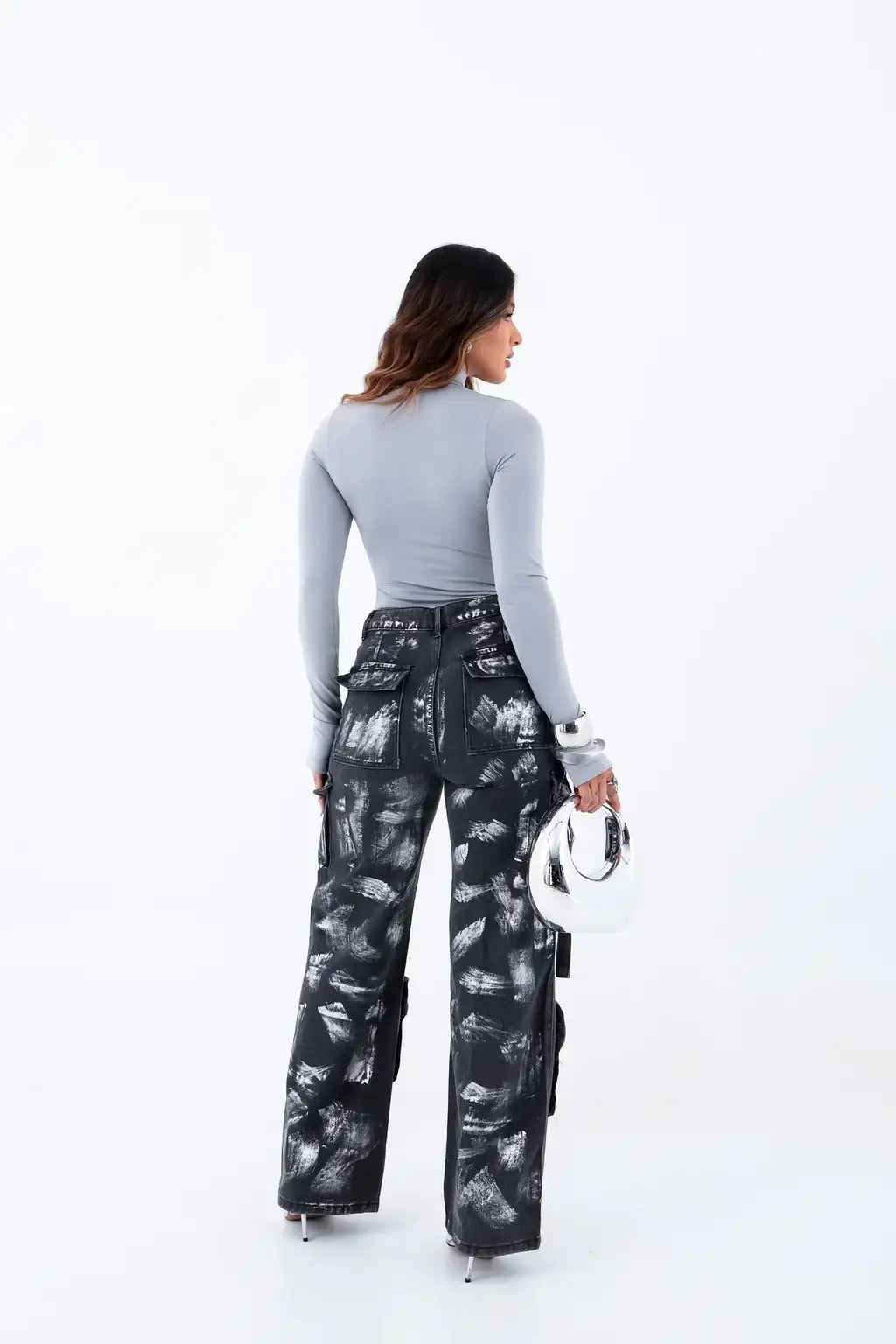 Blusa Gola Alta Manga Longa