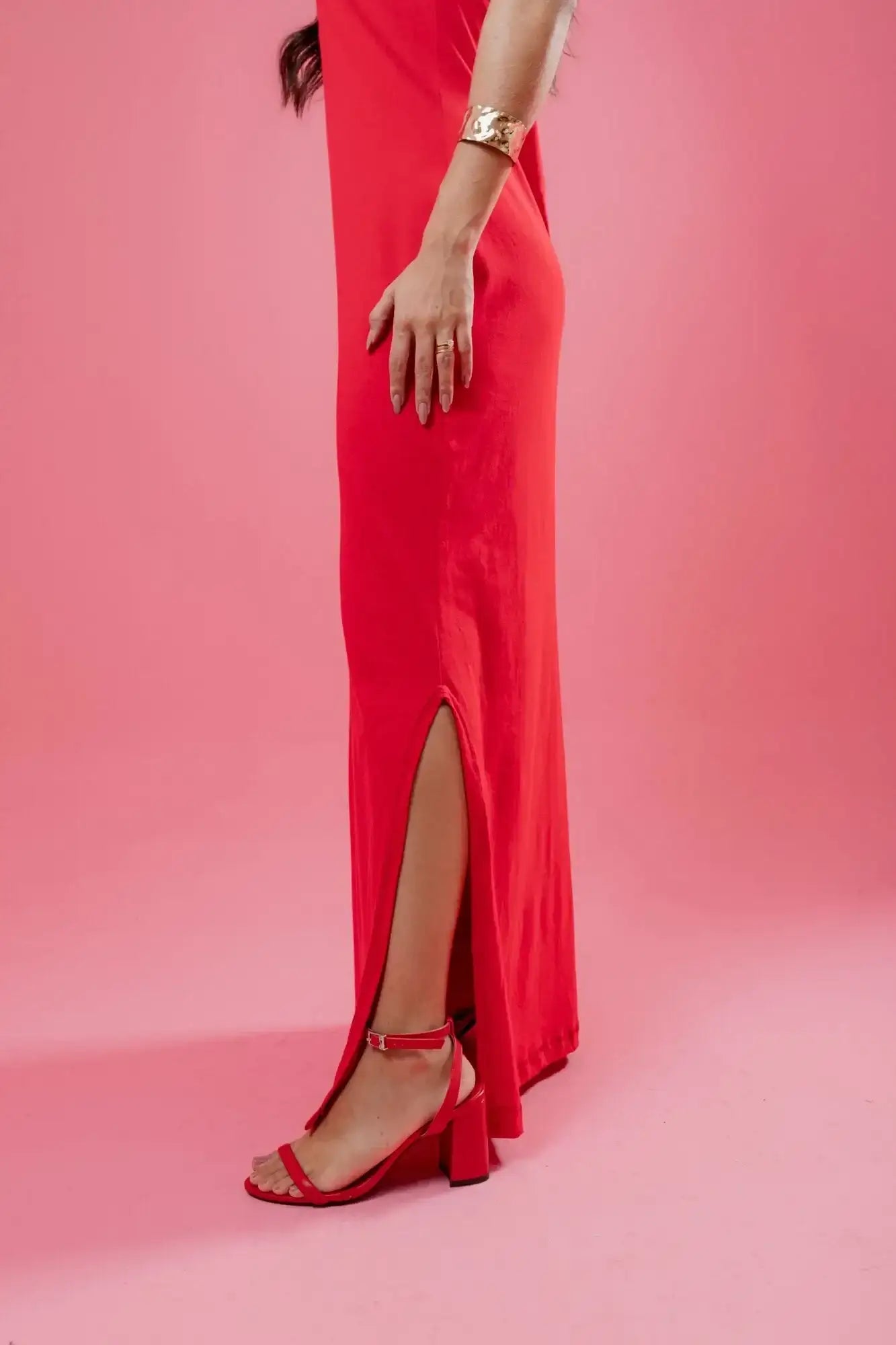 Vestido longo Estampado