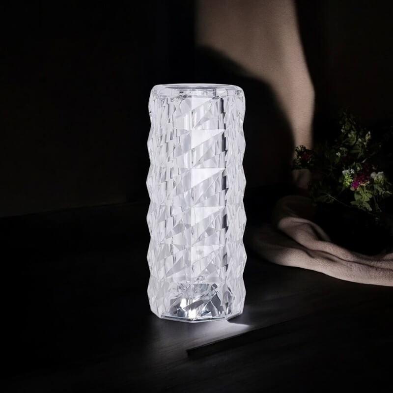 Luminária de Mesa LED Cristal USB Olliver™