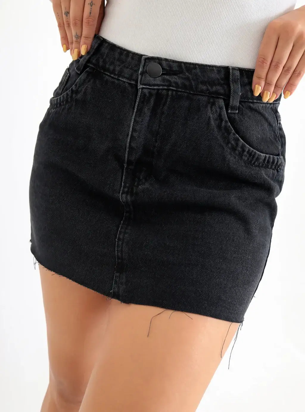 Mini Saia Jeans