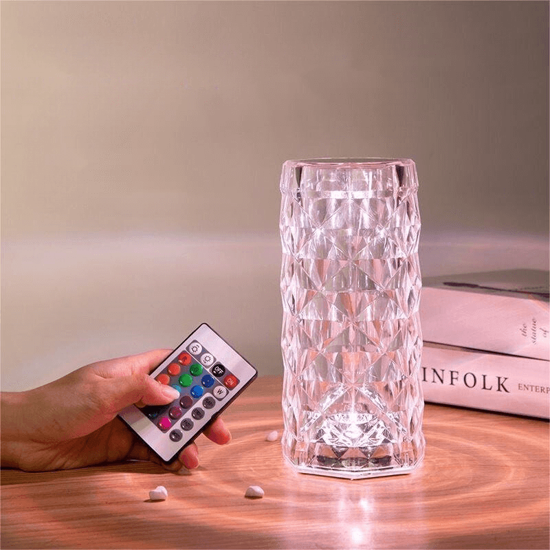 Luminária de Mesa LED Cristal USB Olliver™