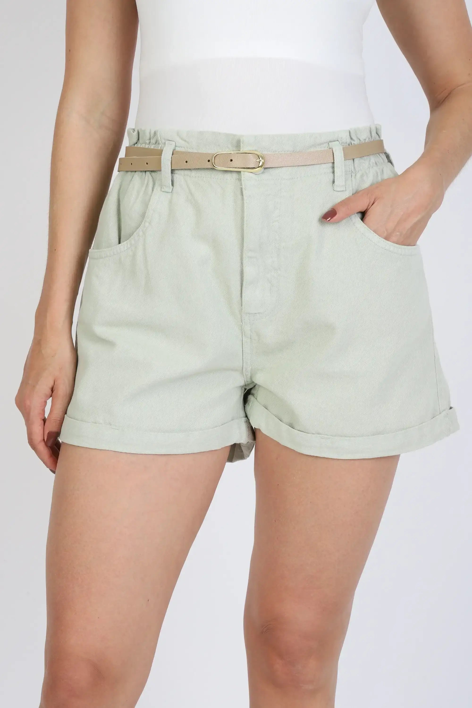 Shorts Sarja Clochard Verde