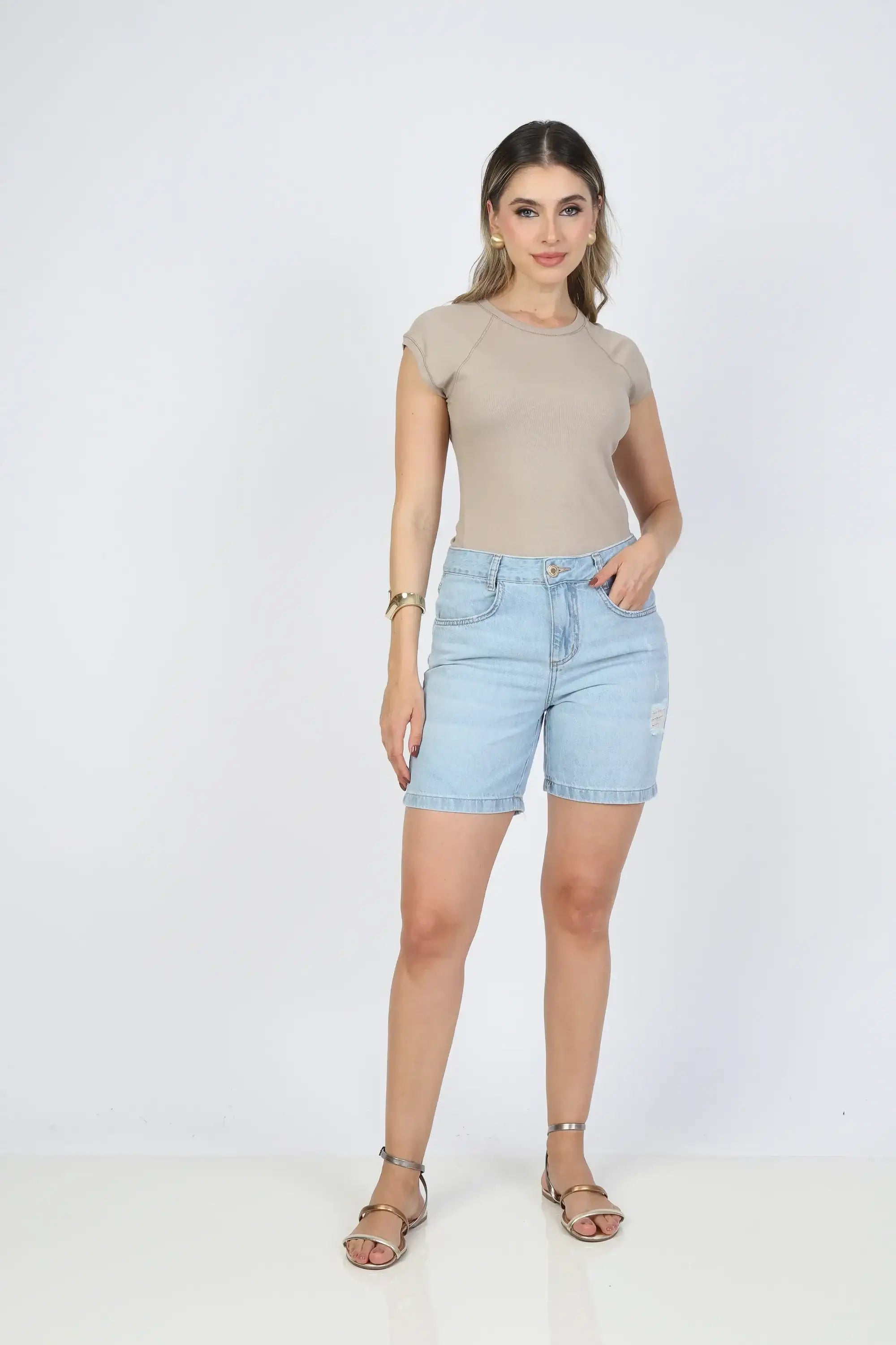 Shorts Jeans Básico