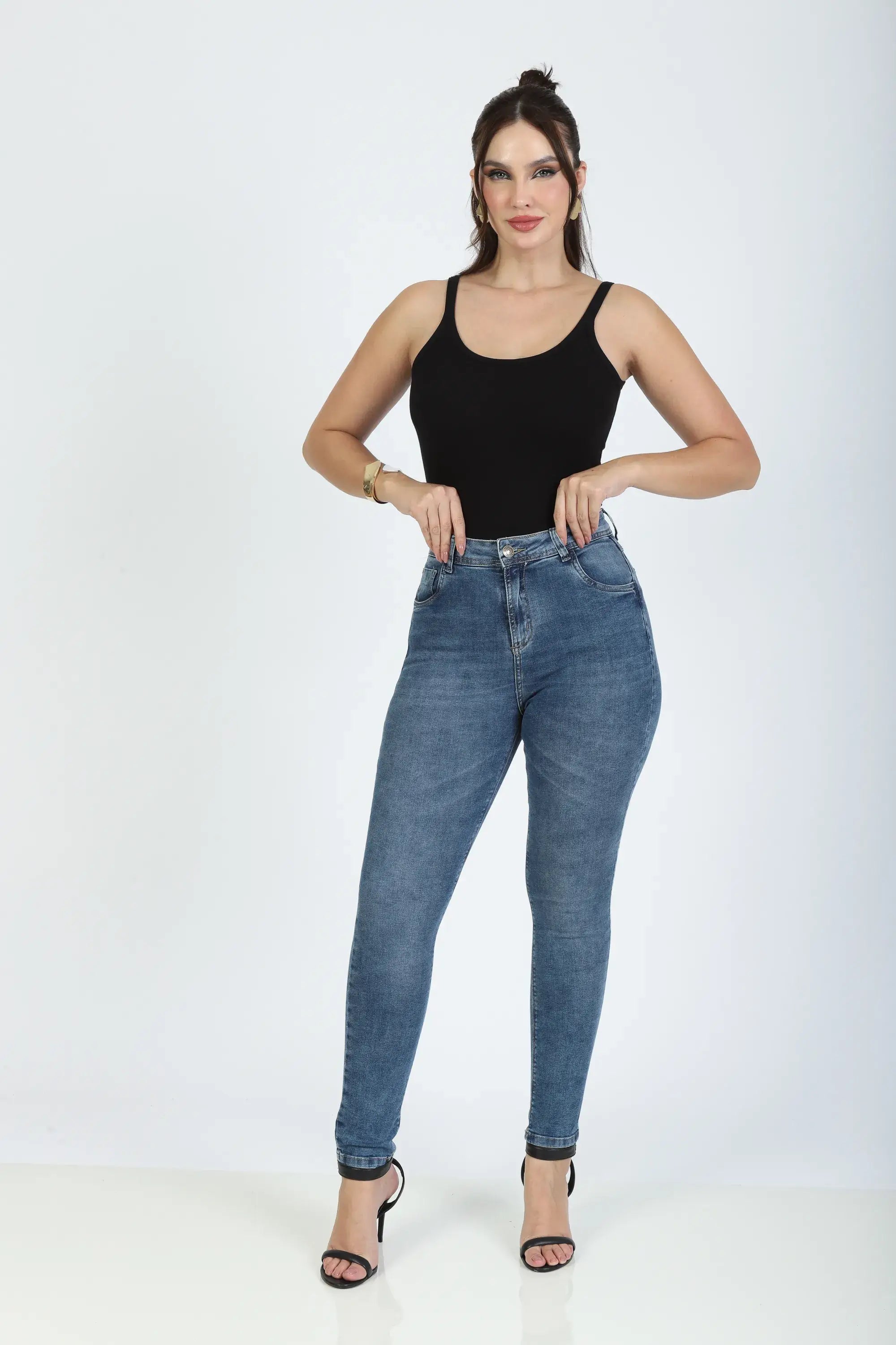 Calça Jeans Skinny