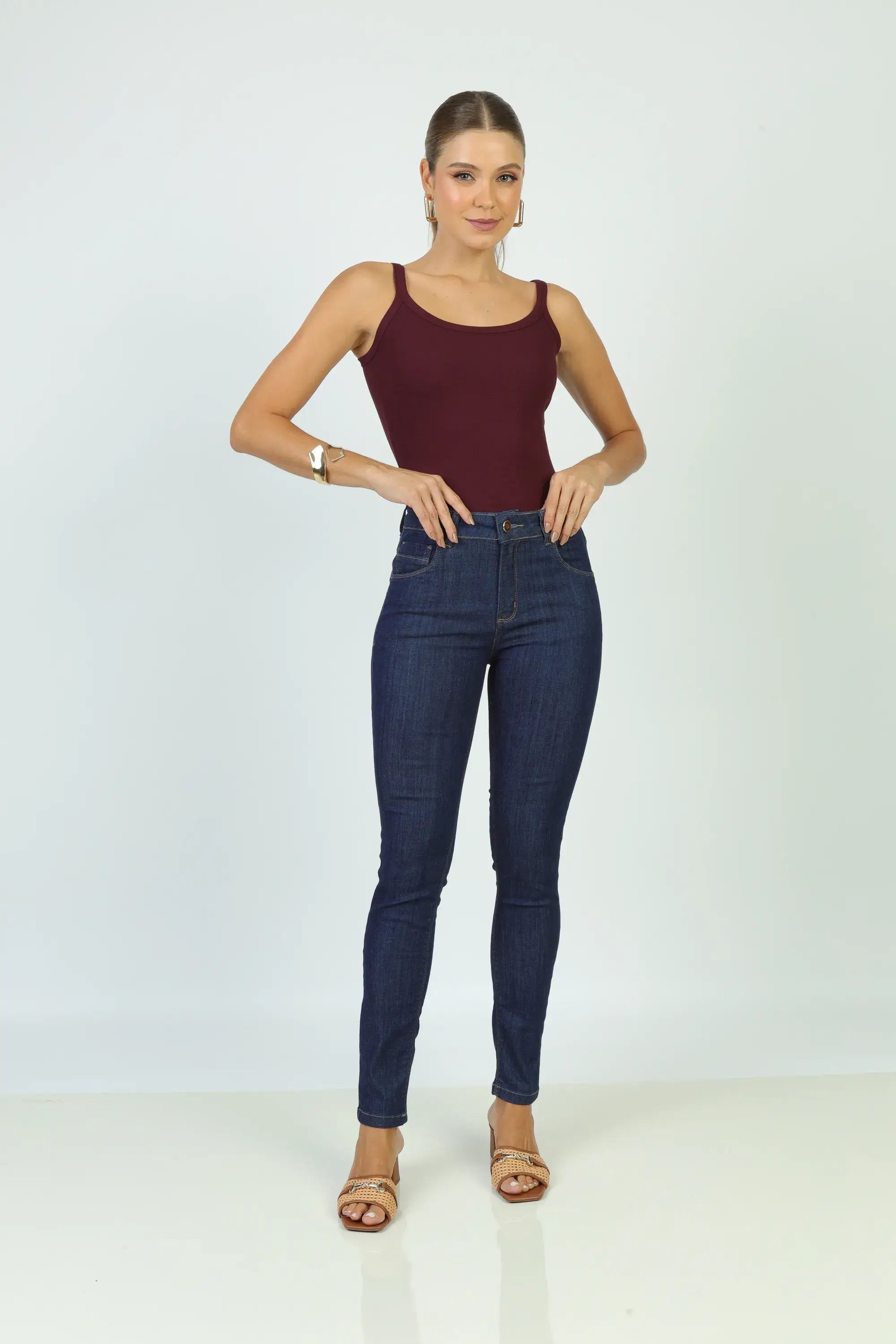 Calça Jeans Skinny Extreme Stretch