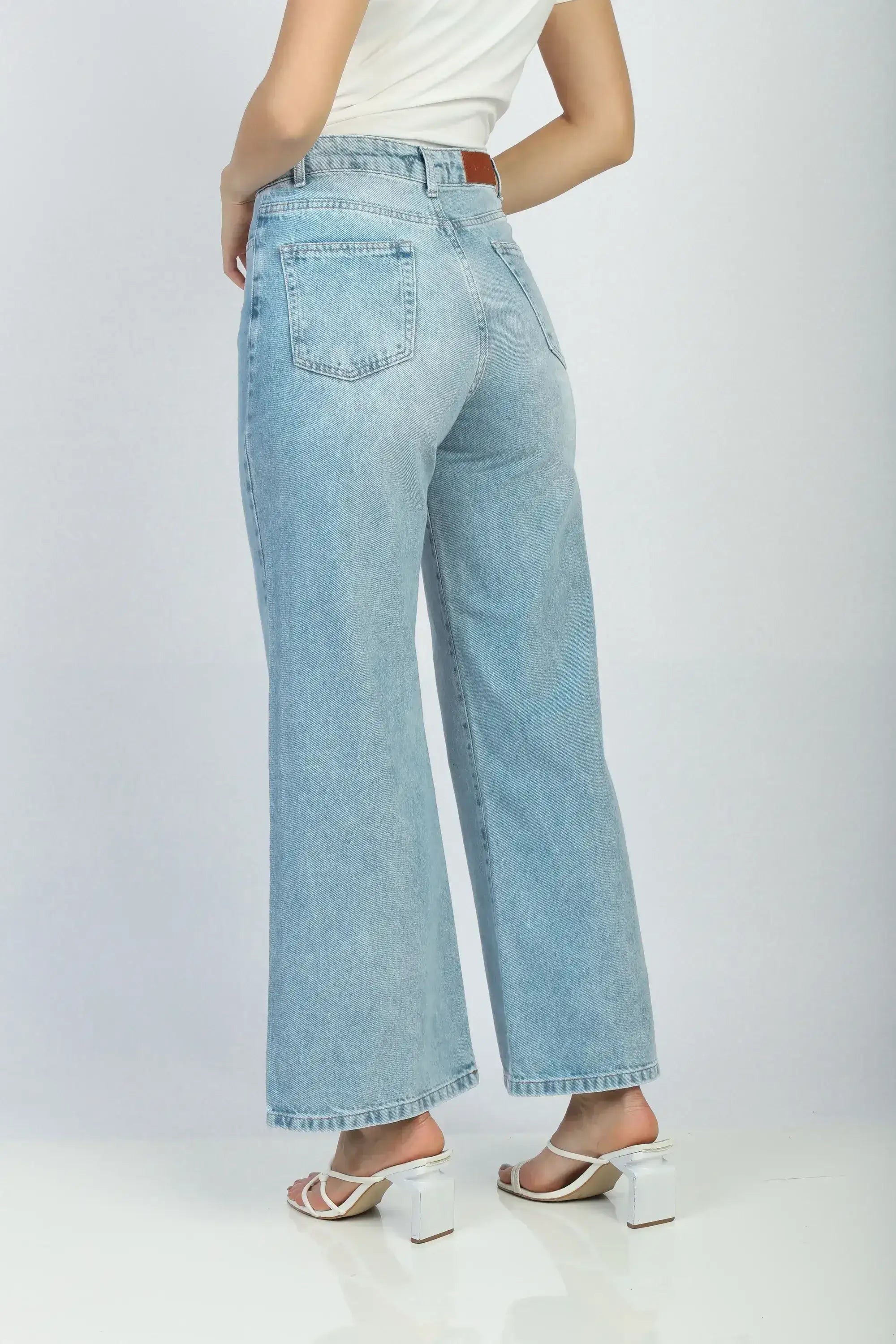 Calça Jeans Wide Fit