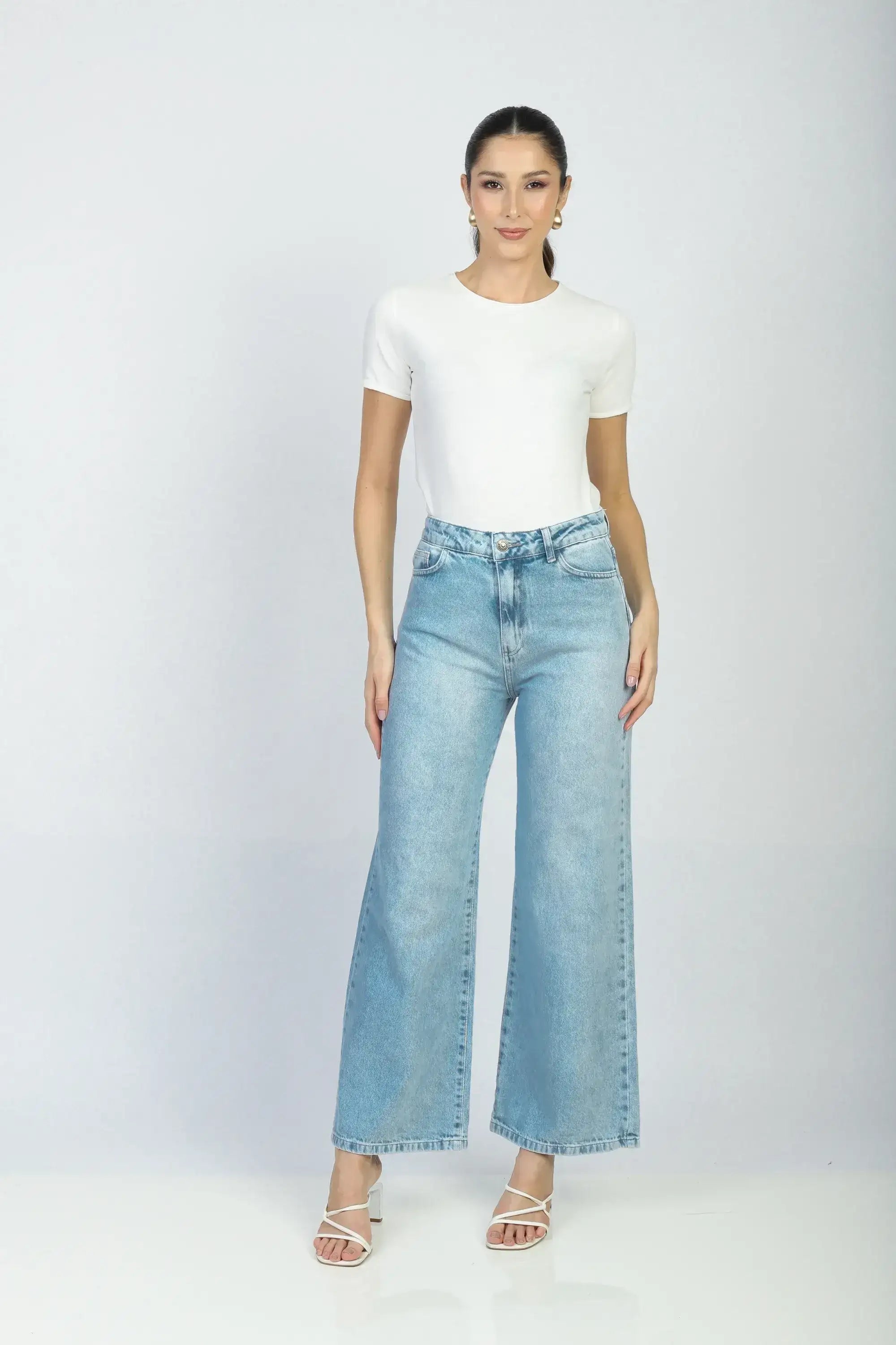 Calça Jeans Wide Fit