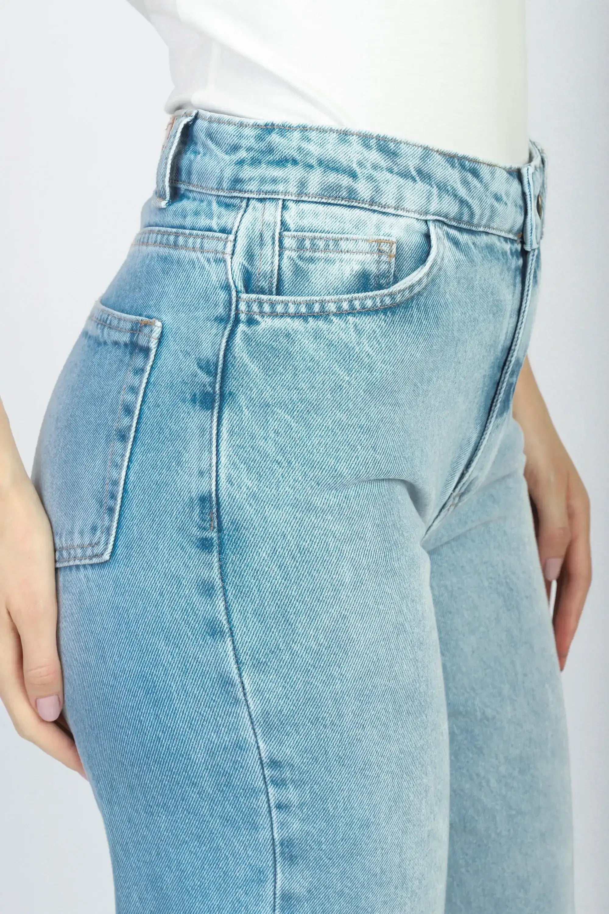 Calça Jeans Wide Fit