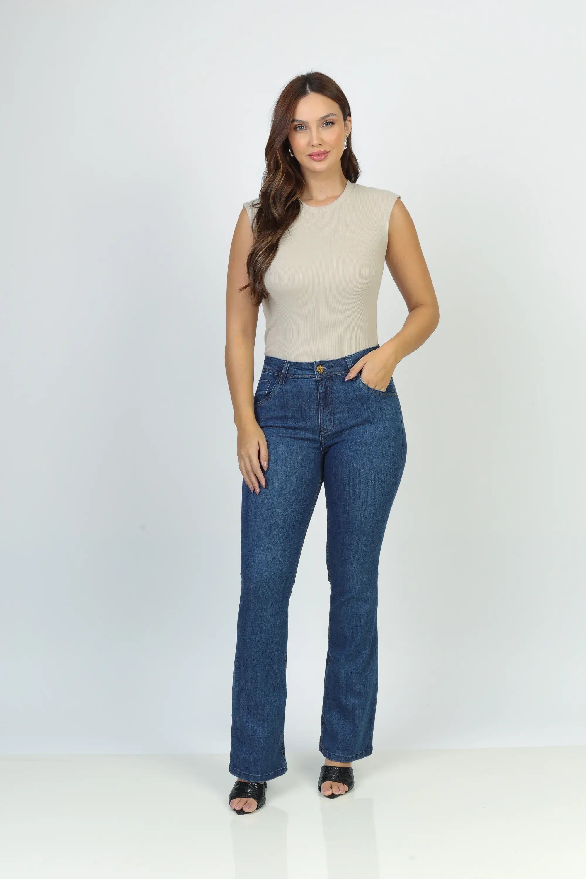 Calça Jeans Boot Cut