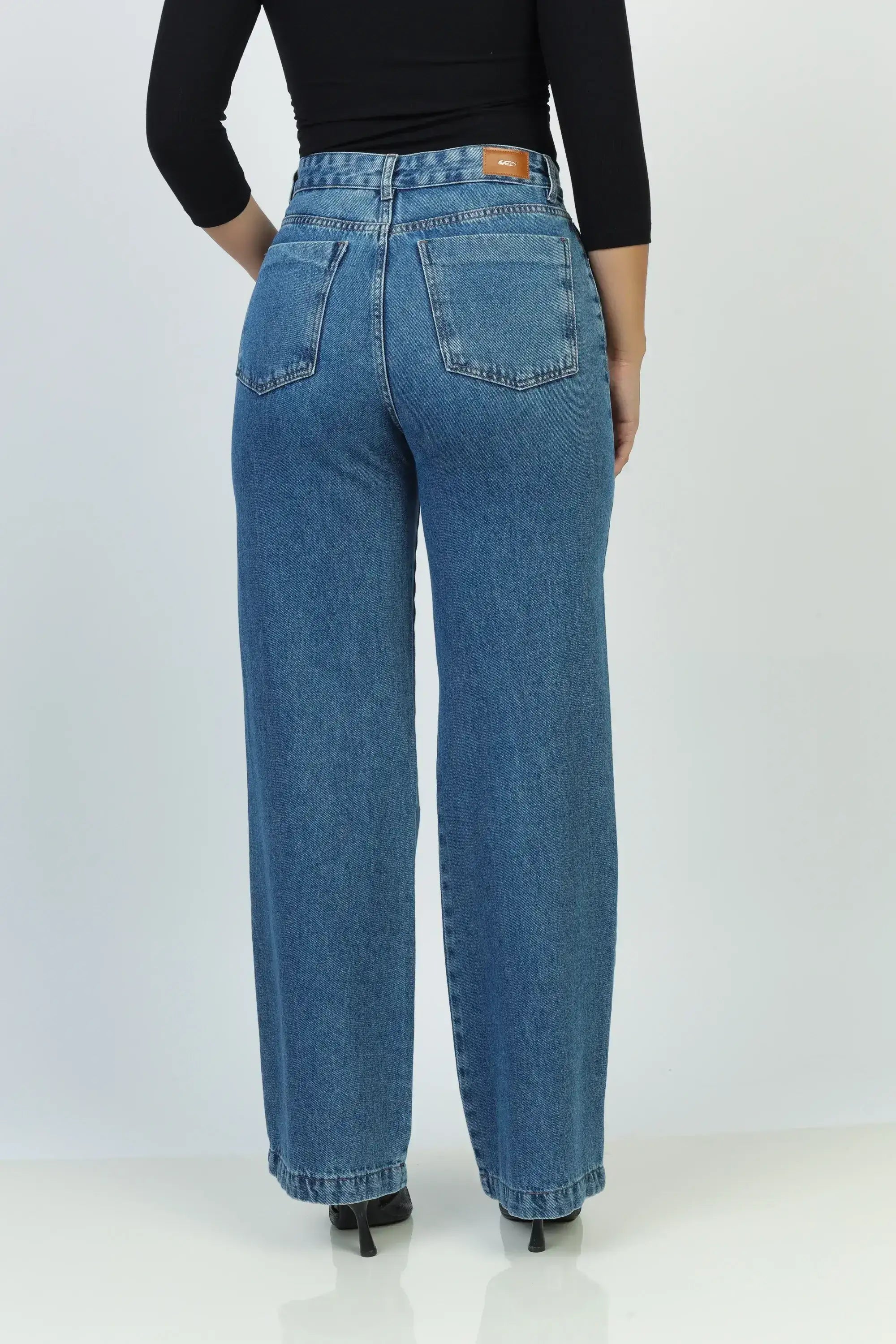 Calça Jeans Wide Slim