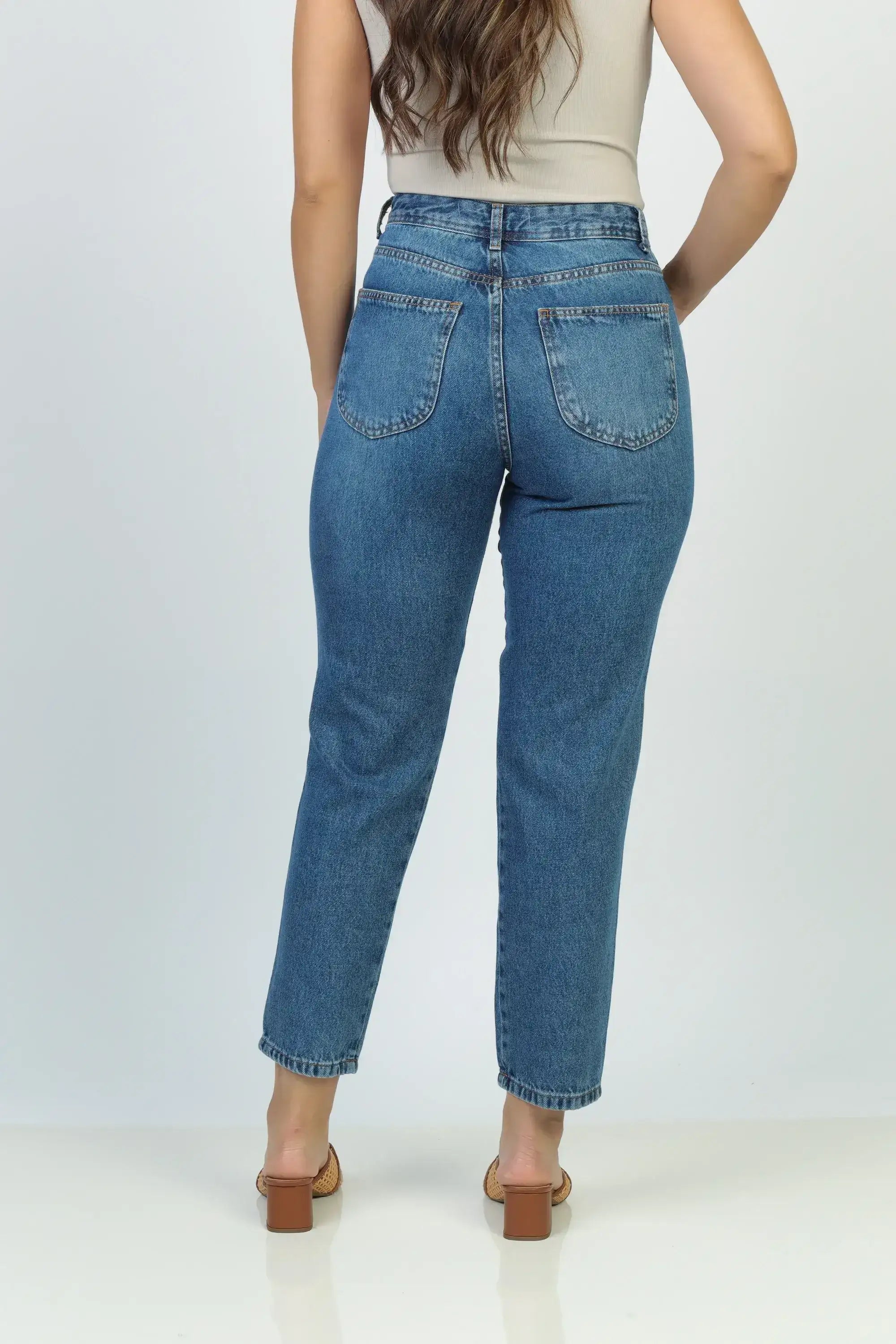 Calça Jeans Mom