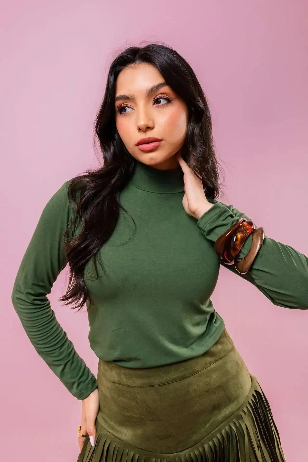 Blusa Manga Longa