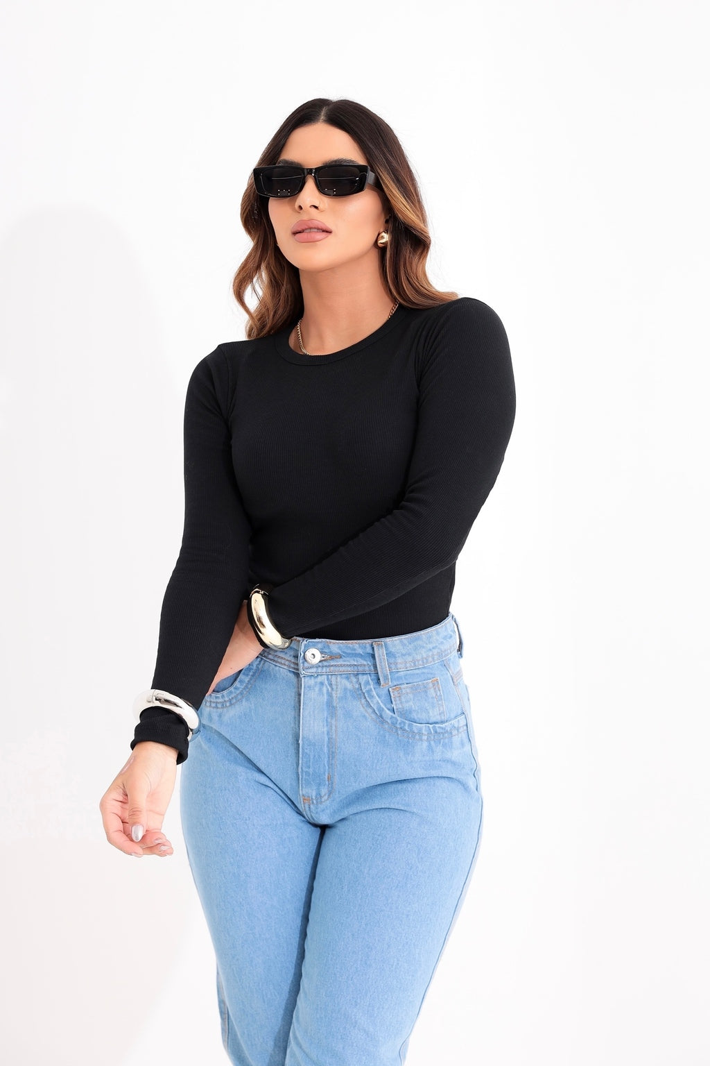 Blusa Manga Longa Básica